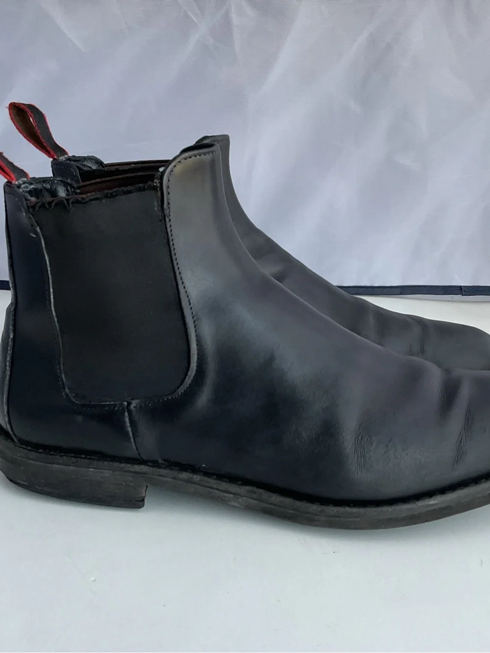 Allen Edmonds Port Washington Black Leather Chelsea Boots Men’s Size 10.5 D